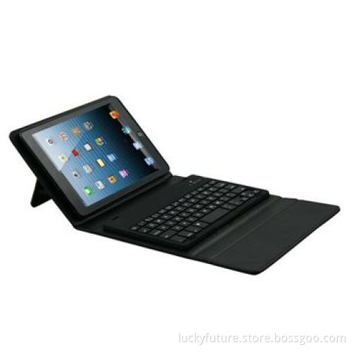 Detachable Wireless Bluetooth V3.0 59-Key Plastic Keyboard with PU Leather Case, for iPad Mini